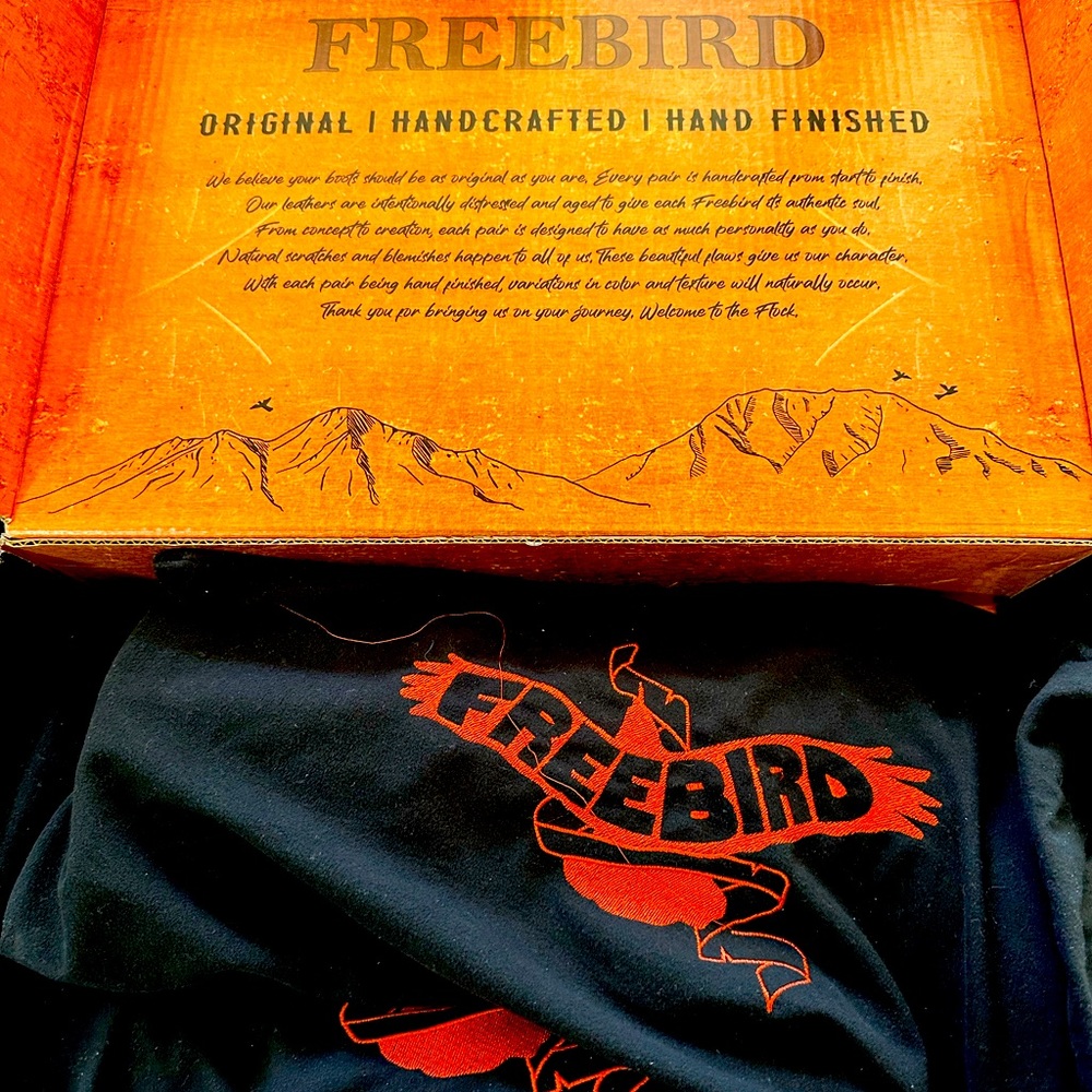 Freebirds woodland boots (ice)
